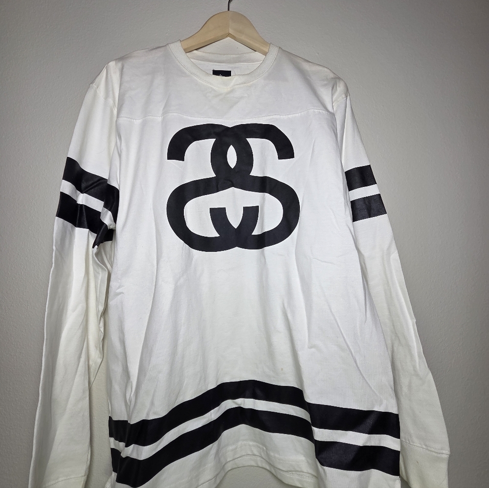 Stussy Large Long-sleeve Double Stripe Football 114737